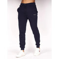 Navy - Close up - Crosshatch Mens Chelmere Tracksuit