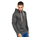 Charcoal Marl - Side - Duck and Cover Mens Billmoore Hoodie