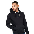Faded Black - Front - Duck and Cover Mens Billmoore Hoodie