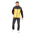 Yellow - Lifestyle - Crosshatch Mens Presnell High-Neck Gilet