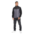Charcoal - Lifestyle - Crosshatch Mens Presnell High-Neck Gilet