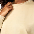 Stone - Lifestyle - Juice Womens-Ladies Catalina Crew Neck Crop Sweatshirt