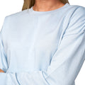 Dusty Blue - Lifestyle - Juice Womens-Ladies Catalina Crew Neck Crop Sweatshirt