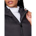 Black - Pack Shot - Crosshatch Womens-Ladies Alaiya Gilet