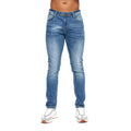 Light Wash - Front - Duck and Cover Mens Tranfil Slim Jeans