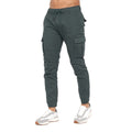 Deep Forest - Front - Crosshatch Mens Pendles Cargo Trousers