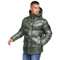 Red - Pack Shot - Crosshatch Mens Crosswell High Shine Jacket