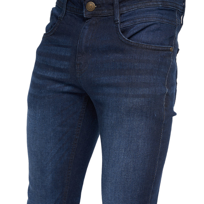 Dark Wash - Lifestyle - Duck And Cover Mens Maylead Slim Jeans