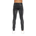 Black - Back - Duck And Cover Mens Maylead Slim Jeans