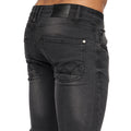 Black - Pack Shot - Duck and Cover Mens Maylead Slim Jeans