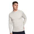Grey Marl - Front - Duck and Cover Mens Mowab Knitted Sweatshirt