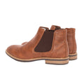 Tan - Back - Duck and Cover Mens Sabicu Chelsea Boots
