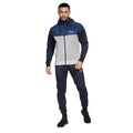 Navy - Side - Crosshatch Mens Shenmoore Track Top