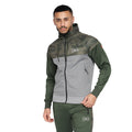 Dark Green - Front - Crosshatch Mens Shenmoore Track Top