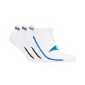 White - Front - Dunlop Mens Osterley Trainer Socks (Pack of 3)