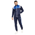 Navy-Blue - Front - Crosshatch Mens Chinooks Tracksuit