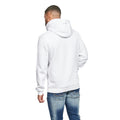 White - Back - Juice Mens Venmark Snood Collar Hoodie