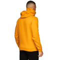 Yellow - Back - Juice Mens Venmark Snood Collar Hoodie