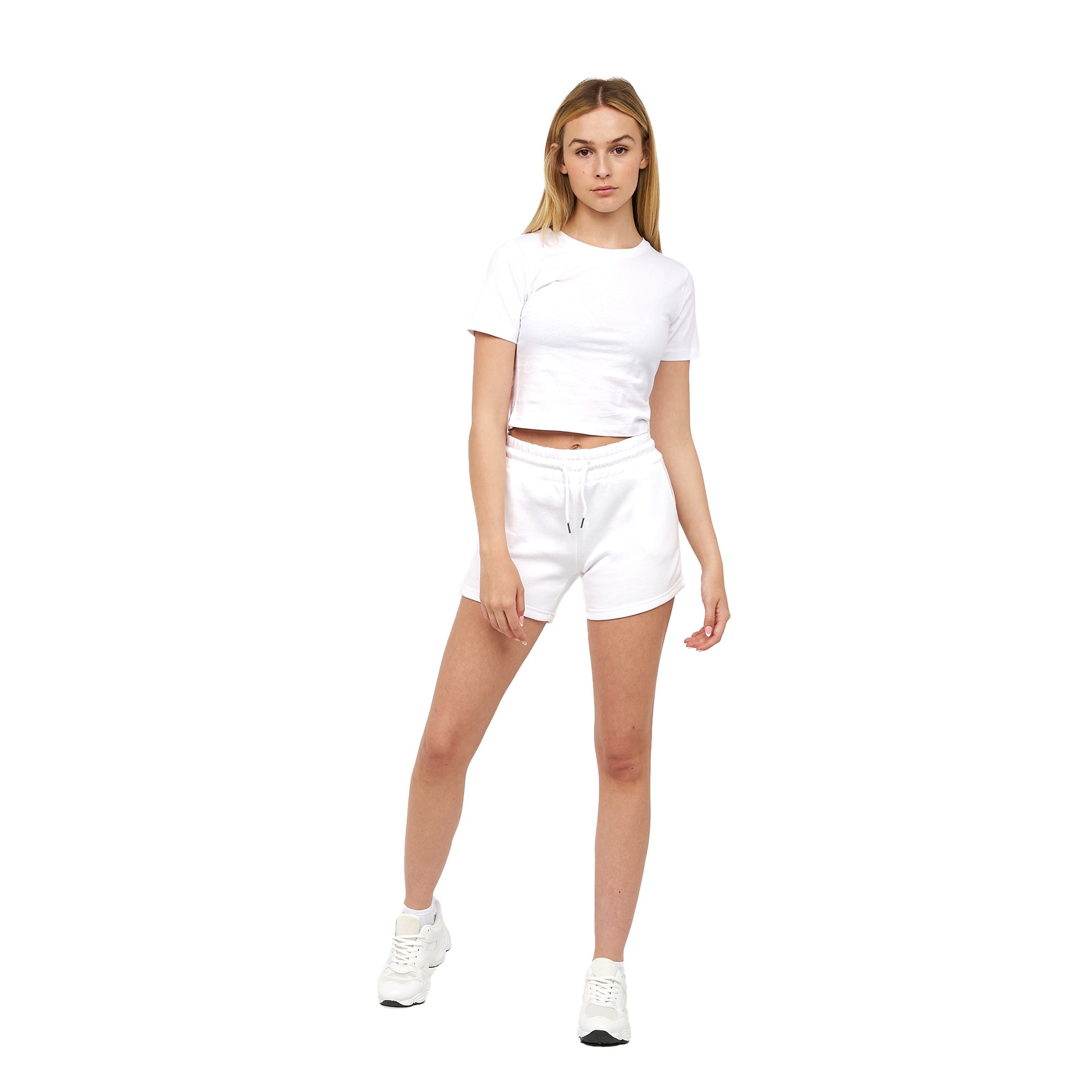 White - Lifestyle - Juice Womens-Ladies Shimila Shorts