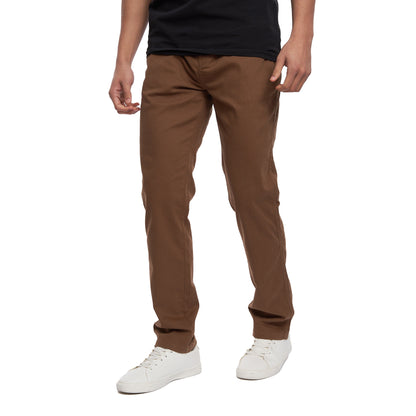 Cinnamon - Side - Crosshatch Mens Roysden Chinos