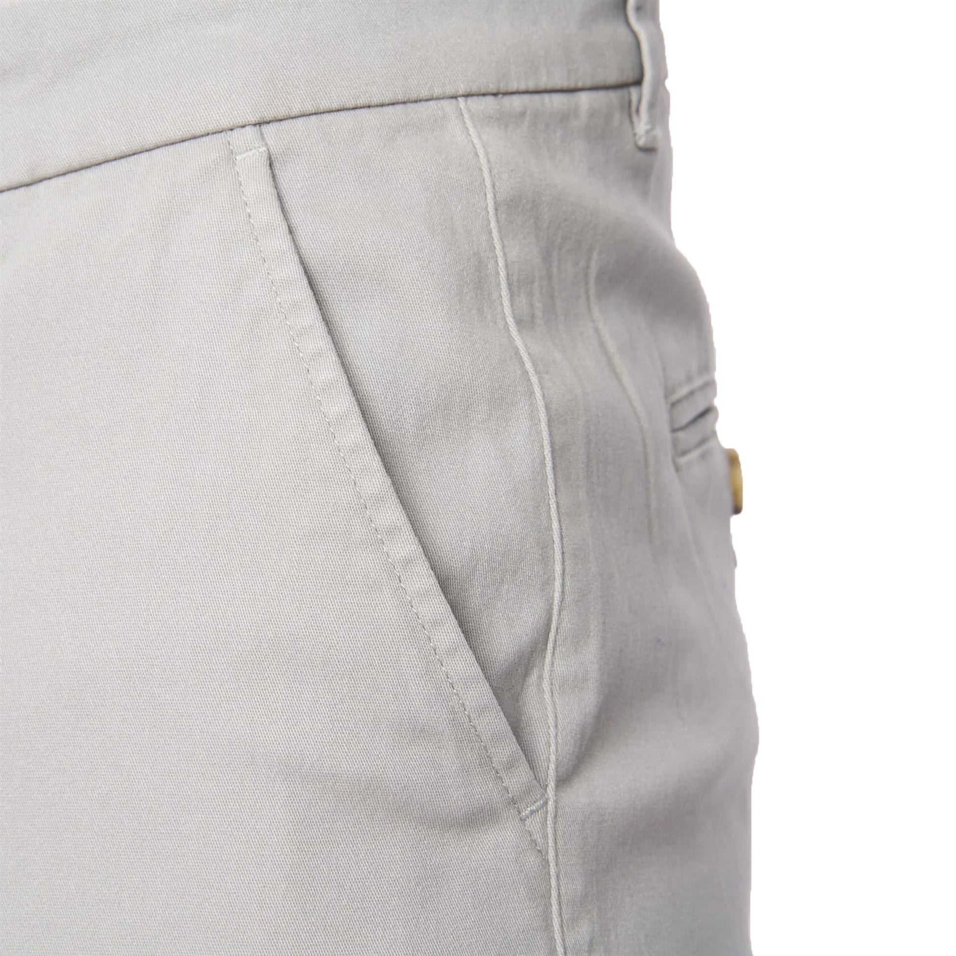 Light Grey - Side - Crosshatch Mens Roysden Chinos