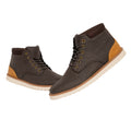 Brown - Side - Duck and Cover Mens Gramous Ankle Boots