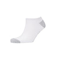 Black-White-Grey - Lifestyle - Dunlop Mens Mortehoe Trainer Socks (Pack of 5)