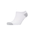 White - Back - Dunlop Mens Sticklebarn Trainer Socks (Pack of 5)