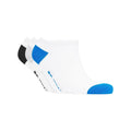 White - Front - Dunlop Mens Sticklebarn Trainer Socks (Pack of 5)