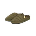 Olive - Front - Crosshatch Mens Padfoot Slippers