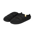 Black - Front - Crosshatch Mens Padfoot Slippers