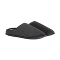 Black - Front - Crosshatch Mens Miyabi Slippers