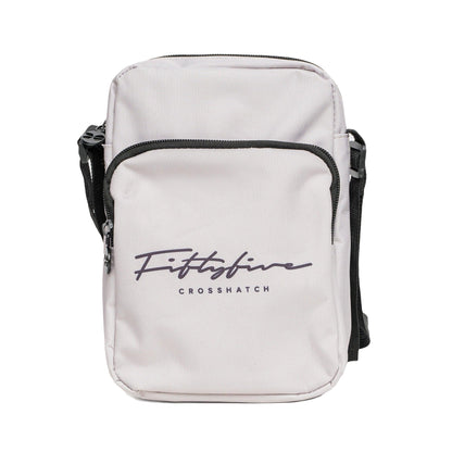 Ecru - Front - Crosshatch Rendfore Crossbody Bag