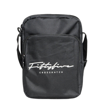 Black - Front - Crosshatch Rendfore Crossbody Bag