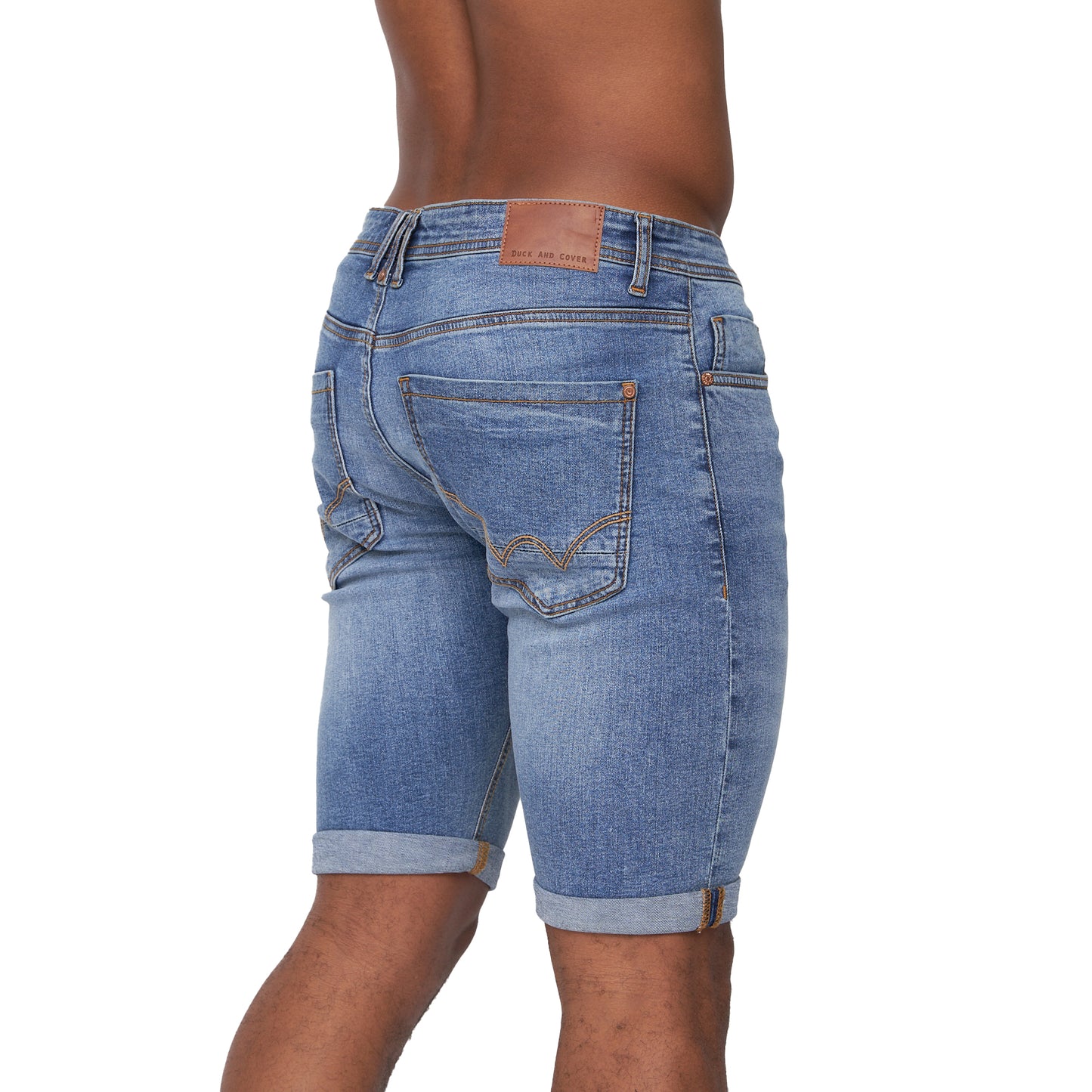 Stone Wash - Lifestyle - Duck and Cover Mens Zeki Shorts