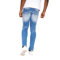 Light Wash - Back - Crosshatch Mens Barbeck Slim Jeans