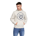 Off White - Front - Duck and Cover Mens Spoures Hoodie