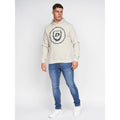 Off White - Pack Shot - Duck and Cover Mens Spoures Hoodie