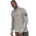 Mid Grey Marl - Front - Crosshatch Mens Palax Knitted Jumper