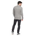 Grey Marl - Back - Duck and Cover Mens Gardfire Knitted Jumper