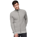 Grey Marl - Side - Duck and Cover Mens Gardfire Knitted Jumper