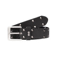 Black - Front - Crosshatch Mens Vescio Belt