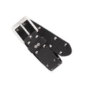 Black - Back - Crosshatch Mens Vescio Belt