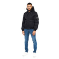 Black - Close up - Crosshatch Mens Milwaka Jacket