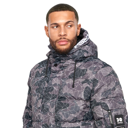 Dark - Lifestyle - Crosshatch Mens Milwaka Camo Jacket