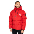 Tango Red - Front - Born Rich Mens Bacuna Padded Jacket