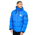 Azure - Front - Born Rich Mens Bacuna Padded Jacket