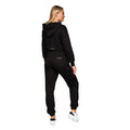 Black - Back - Juice Womens-Ladies Danica Cropped Hoodie