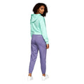 Mint Green - Back - Juice Womens-Ladies Danica Cropped Hoodie