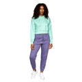 Mint Green - Pack Shot - Juice Womens-Ladies Danica Cropped Hoodie